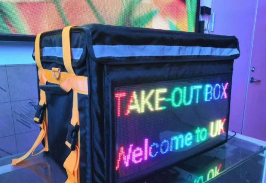 Display LED Music LCD Backpack