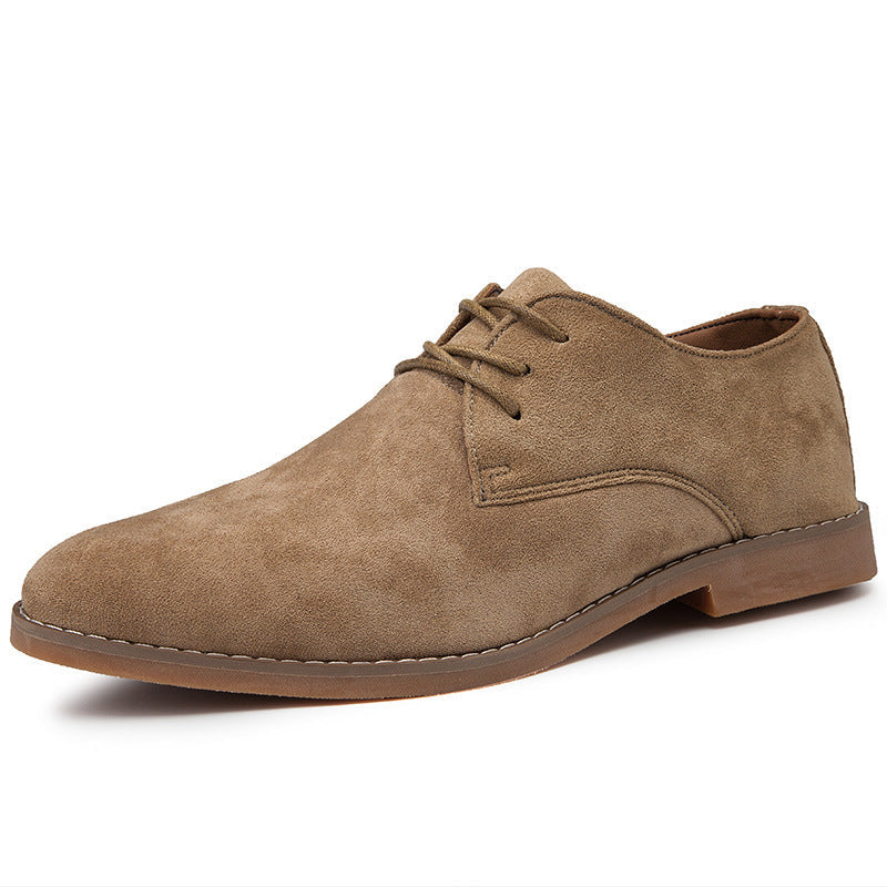 Men's Vintage British Casual Suede Shoes