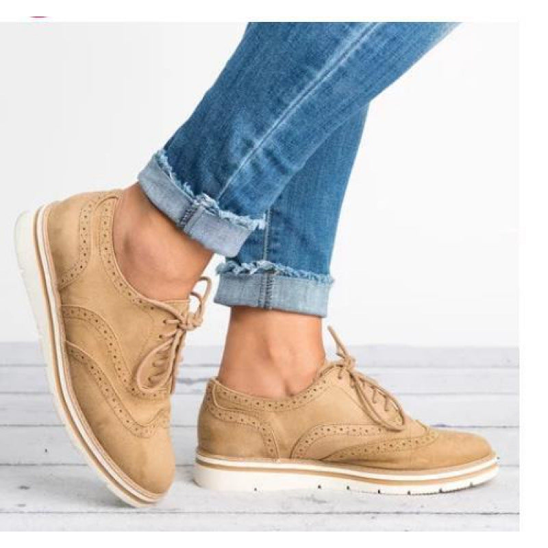 Women's Retro British-style Casual Shoes