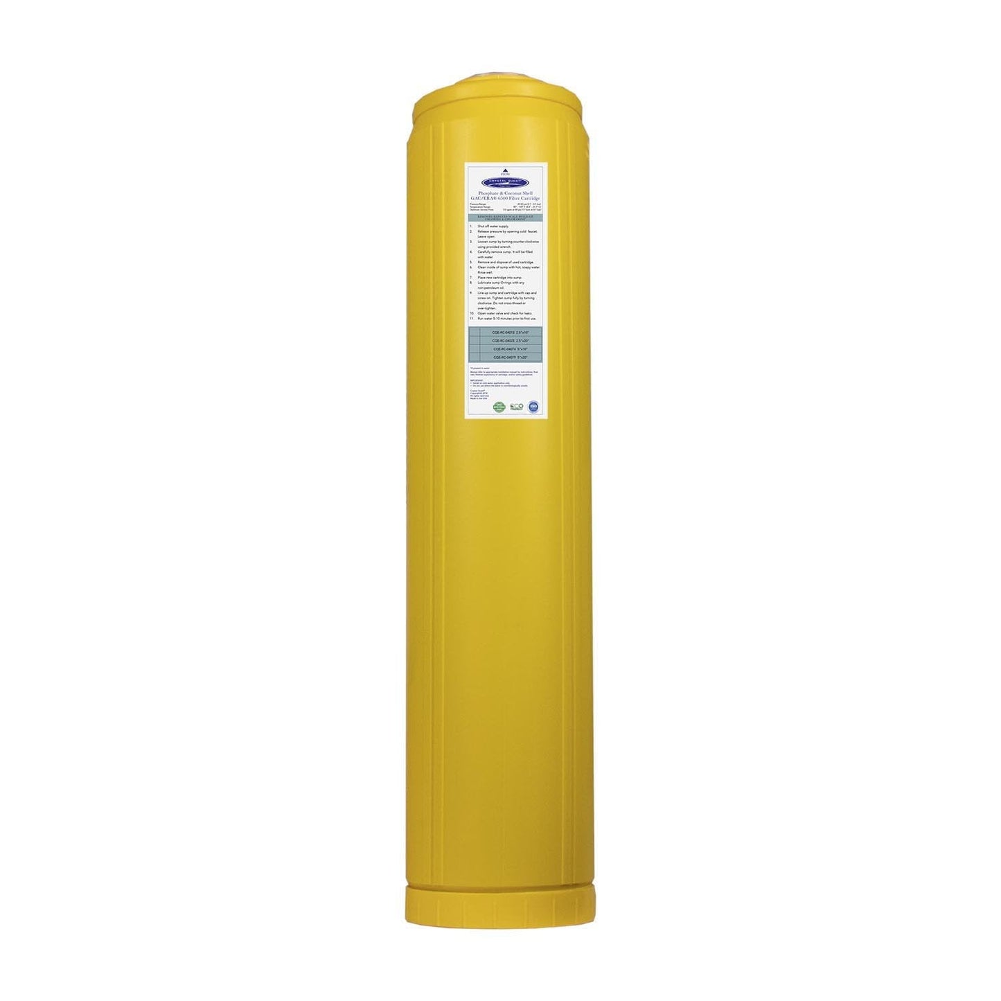 Phosphate & Coconut Shell GAC Filter Cartridge