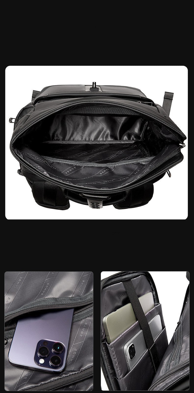 Men's Large Capacity Leisure Business Backpack