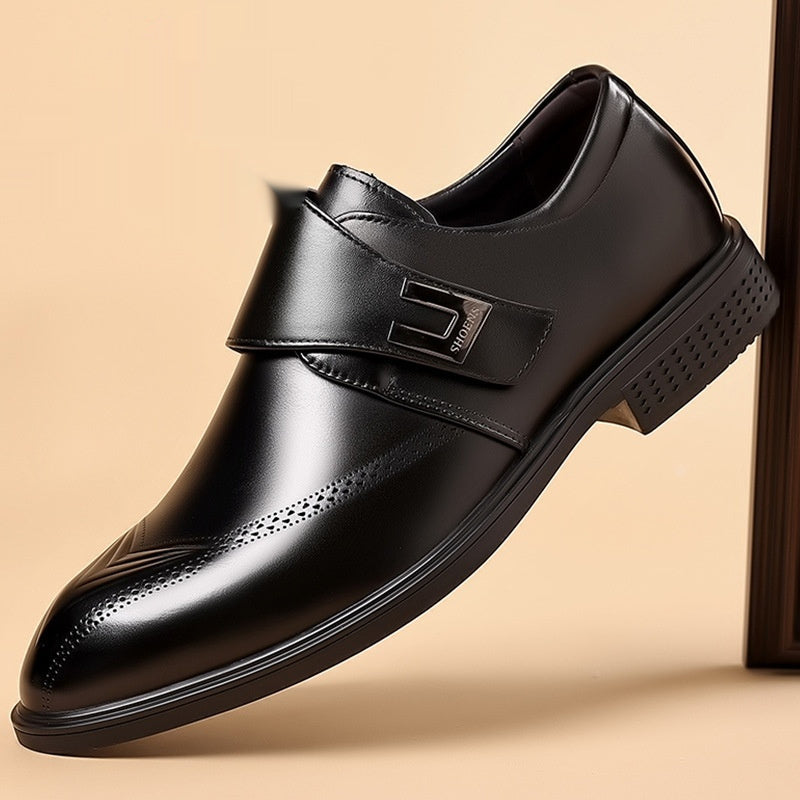 Men's Full-Grain Cowhide Leather Sneakers