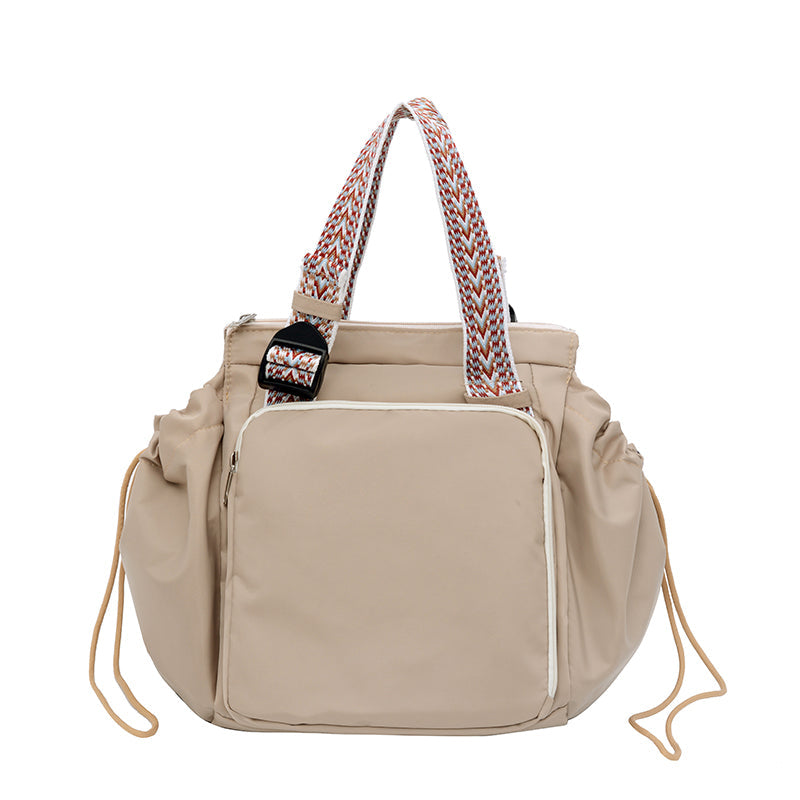 Nylon Fabric Large Capacity Travel Tote Handbag