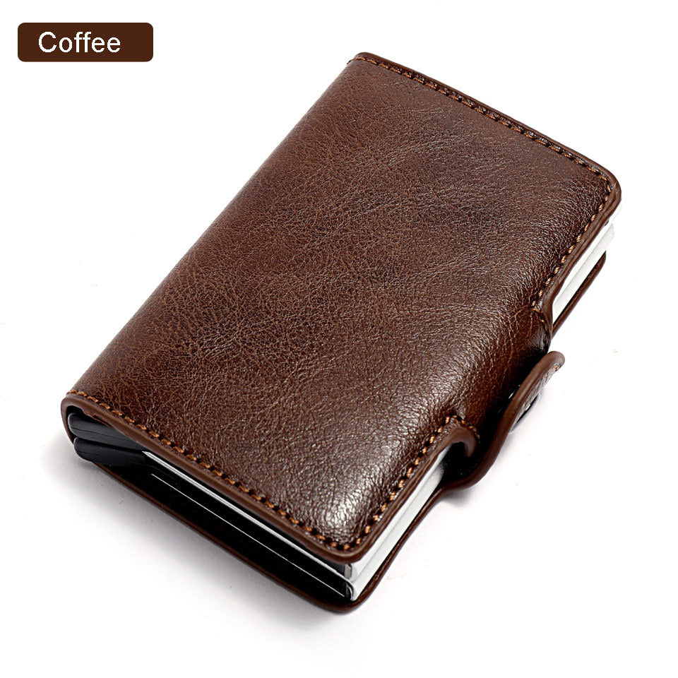 Aluminum PU Card Wallet