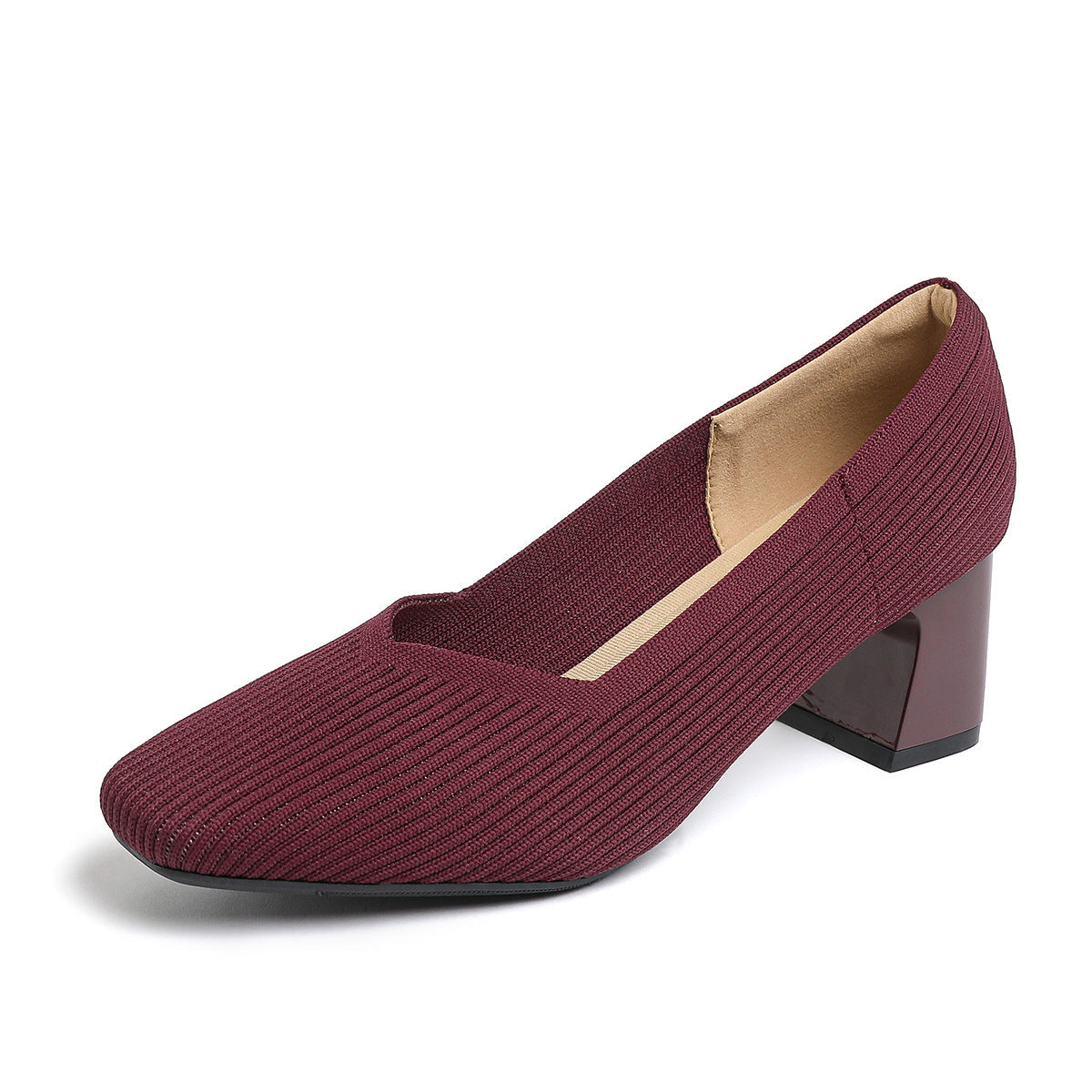 Women's Stiletto Knitted Heels