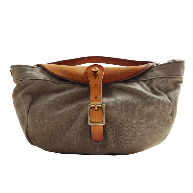 Men's Military Canvas Shoulder Bag