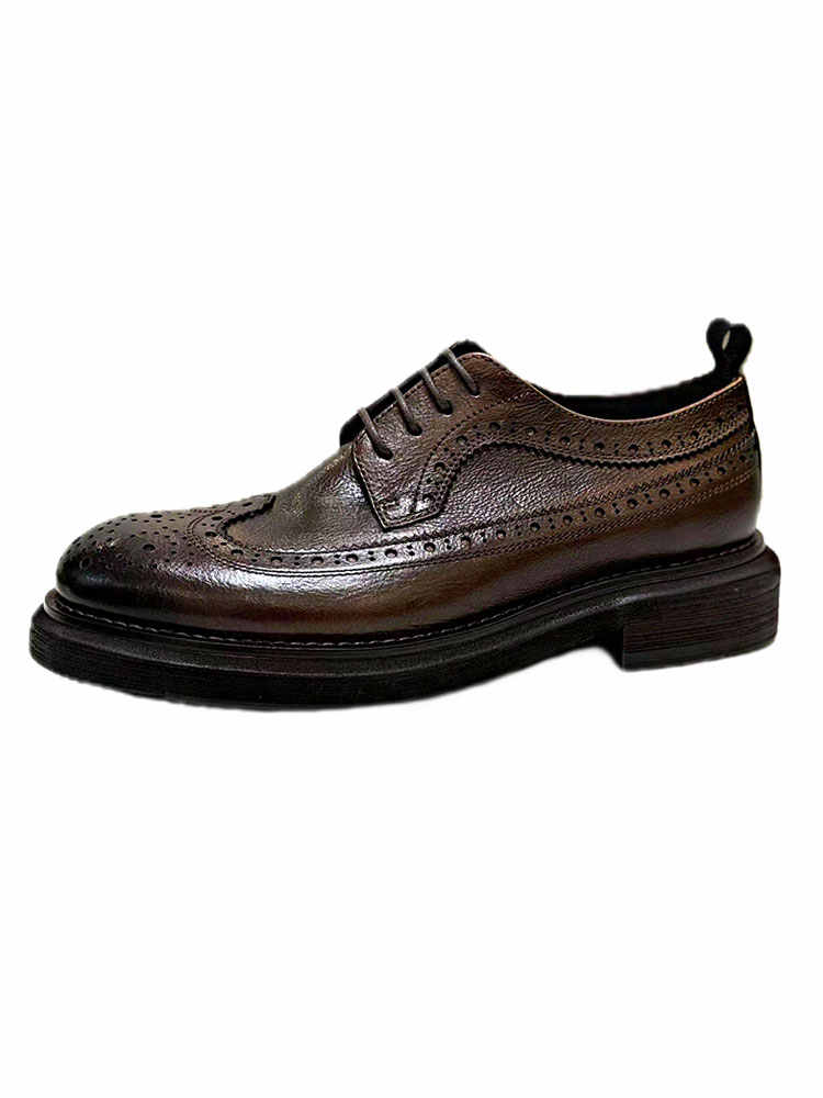 Men's Brogue Leather Shoes