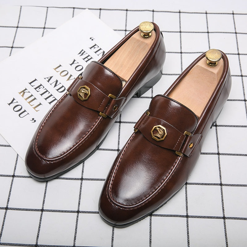 Men's British Style Polished Loafers