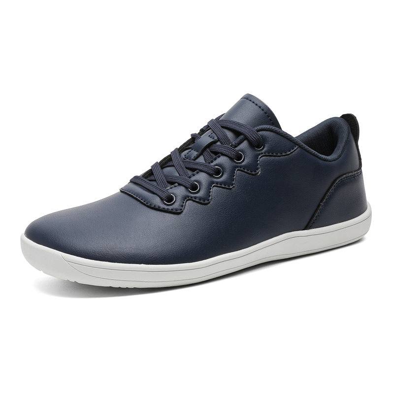 Low-Top Lace-Up Casual Sneakers