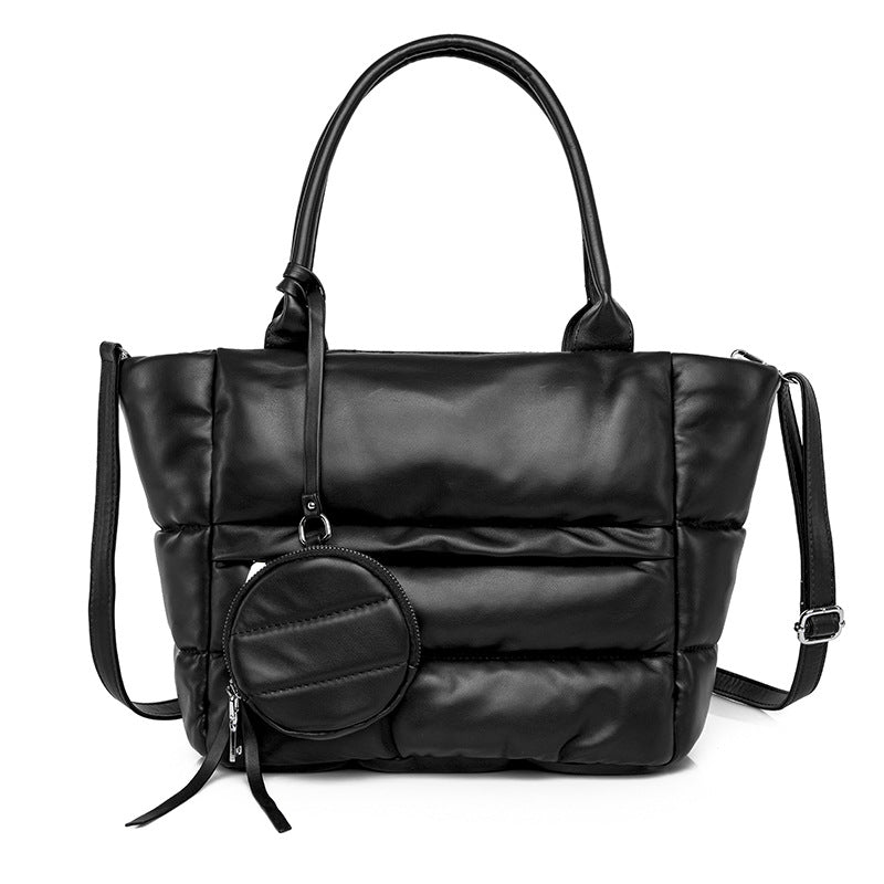 Women's Temperament Fashion Solid Color Shoulder Bag