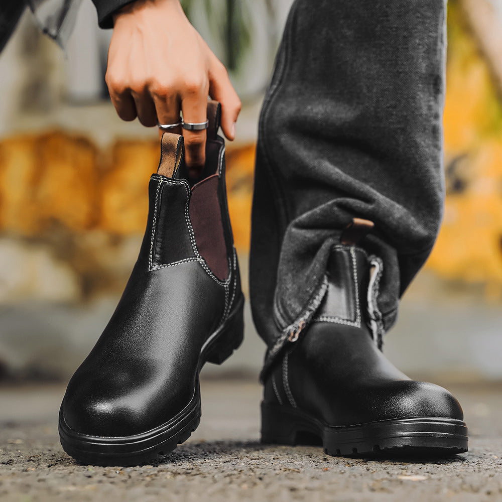 Chelsea Leather Boots
