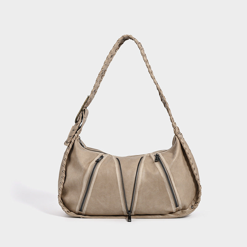 Women's Vintage Weave Commuter Shoulder Travel Bag