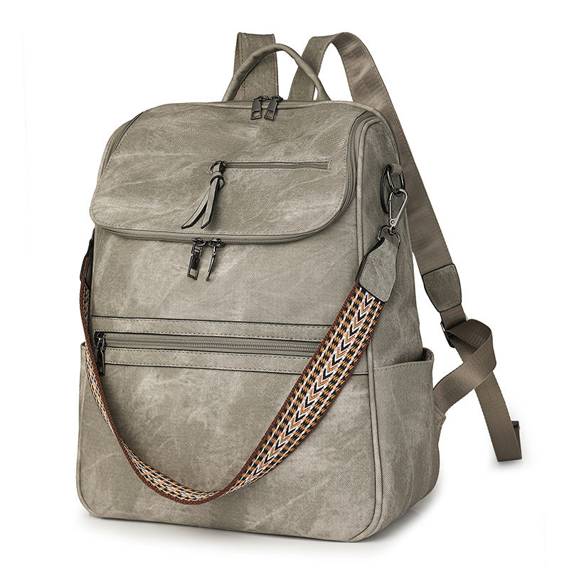 Retro College Students' Backpack