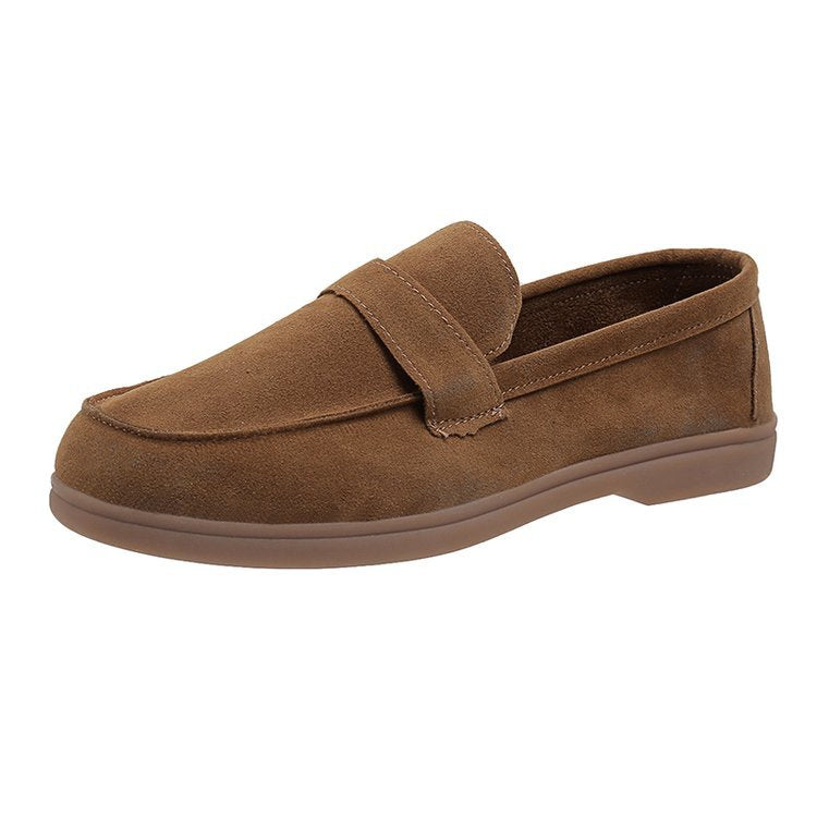 Casual Suede Loafer Flats
