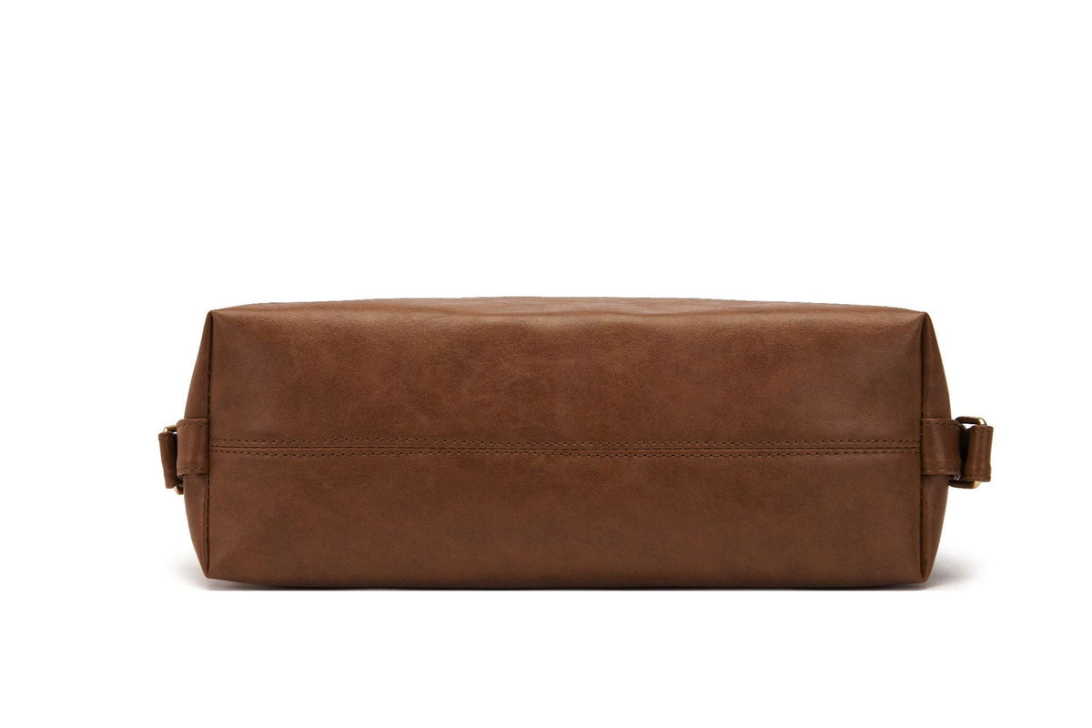 Retro Oil Wax Leather Travel Bag