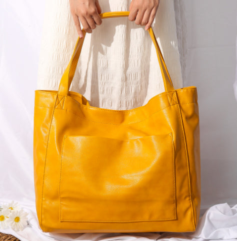 Retro Large Capacity Crossbody Bag