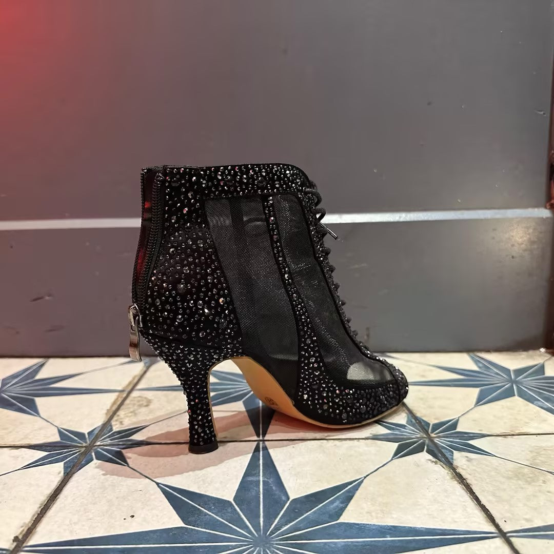 Women's Rhinestone Latin Dance Heels