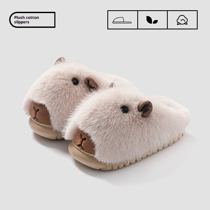 Women's Cartoon Plush Slippers