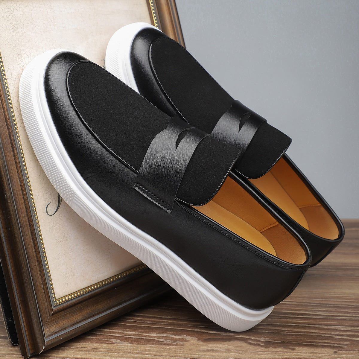Men's Slip-on Gommino British Style Casual Flats