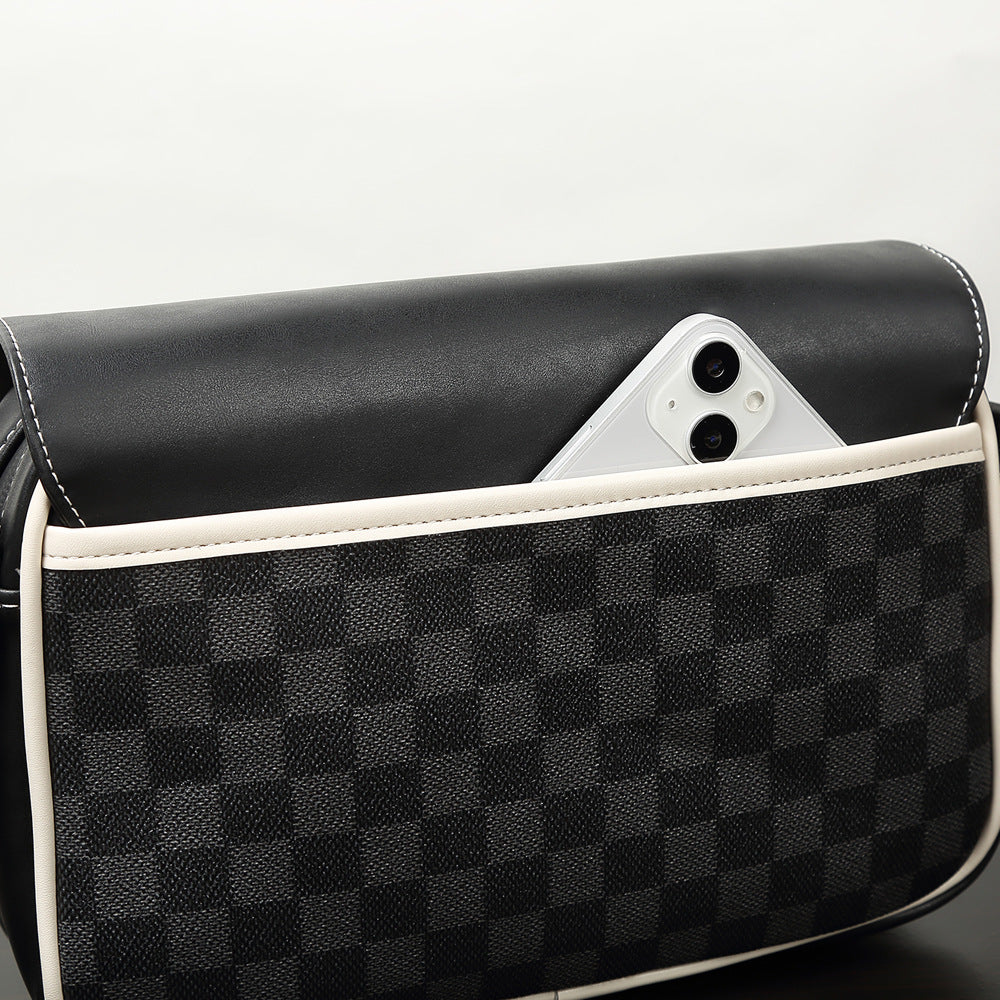 Men's Casual Horizontal Commuting Shoulder Bag