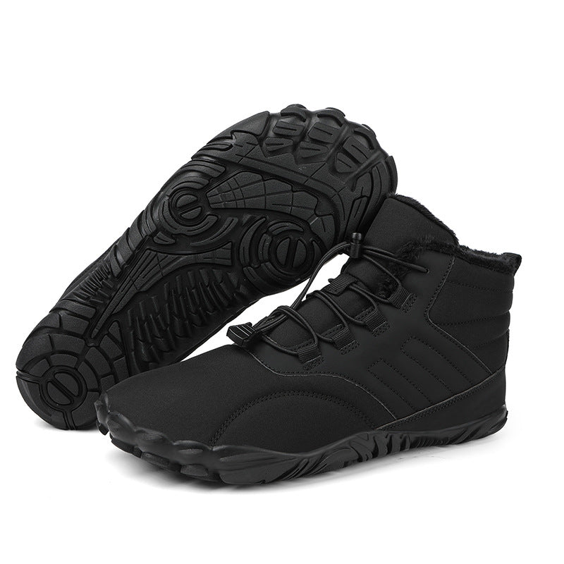 Fleece-Lined Waterproof Snow Boots
