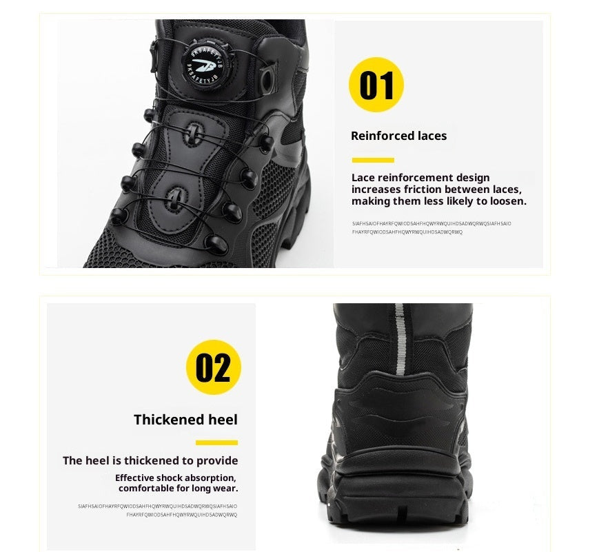 Anti-skid Steel Toe Labor Insurance Shoes