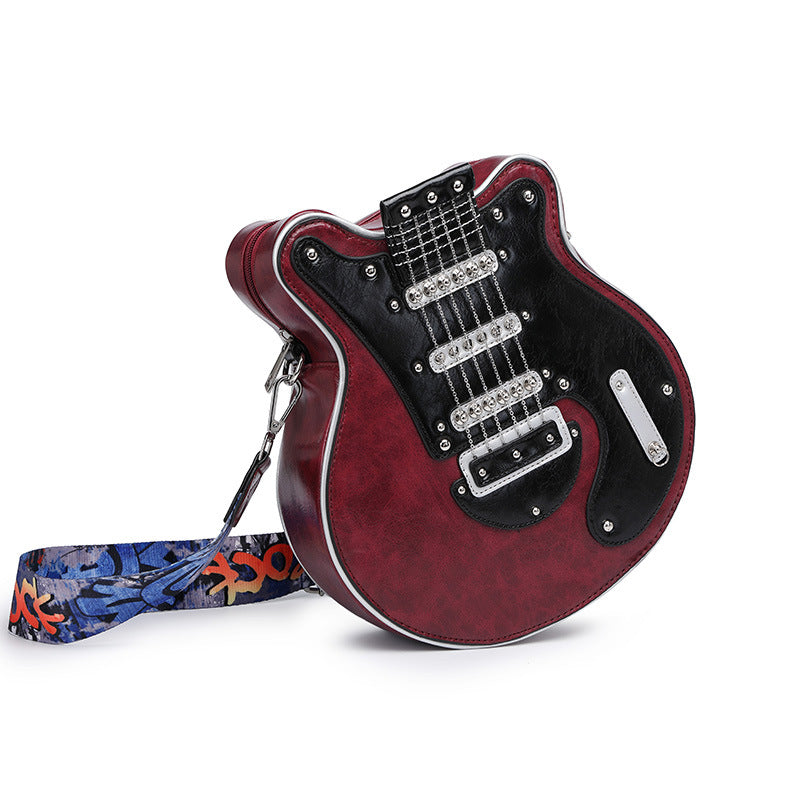 Women's Personalized Guitar Messenger Bag