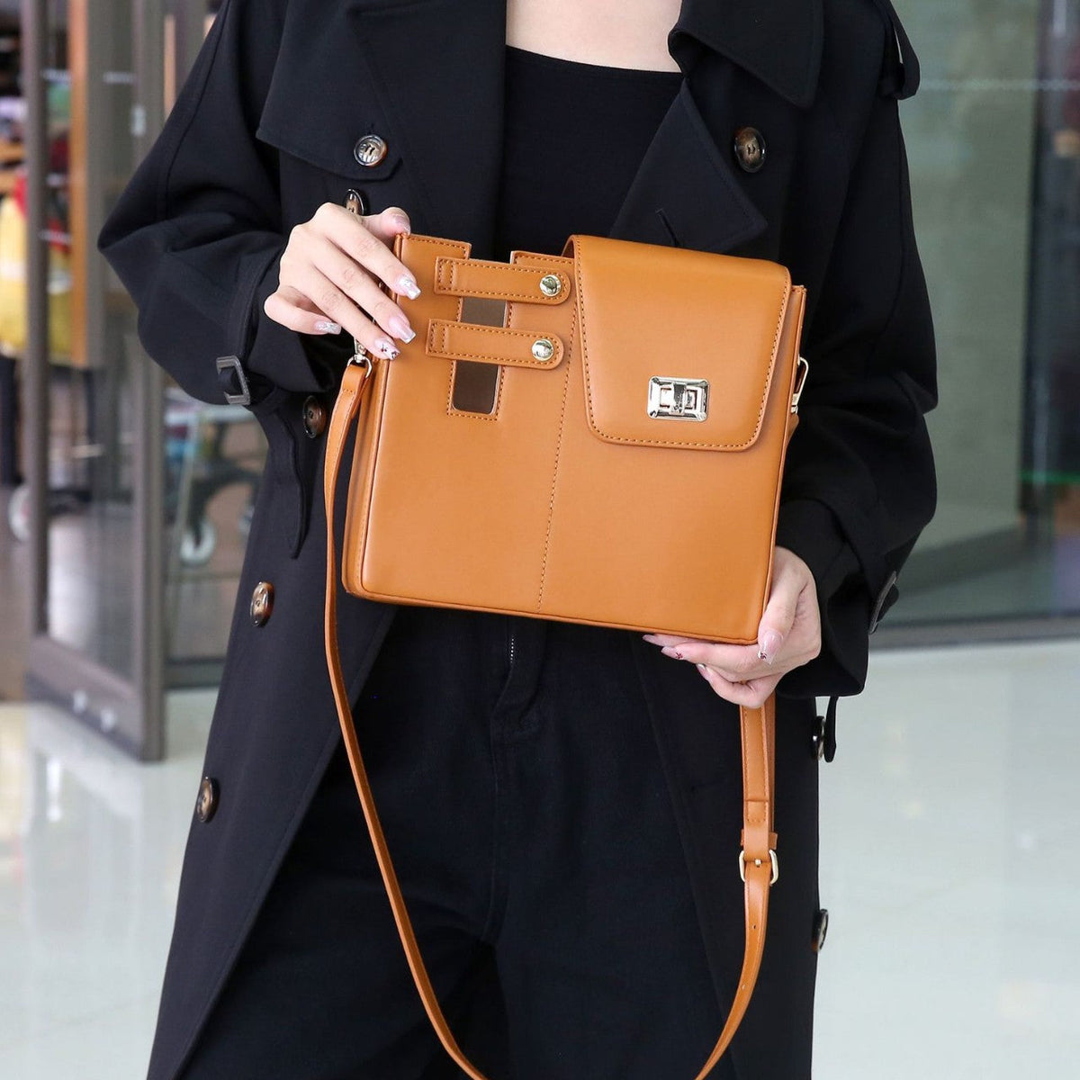 Women's Universal Bottle Cover Crossbody Travel Bag