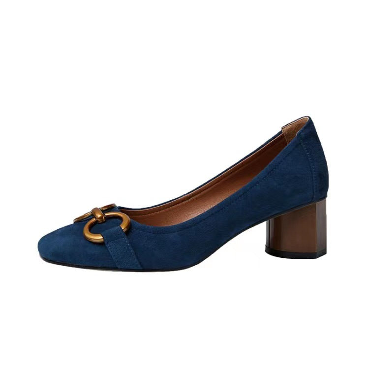 Women's Square-Toe Heels