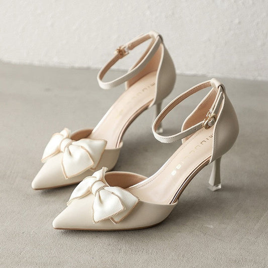 Women's Bow Stiletto Heels