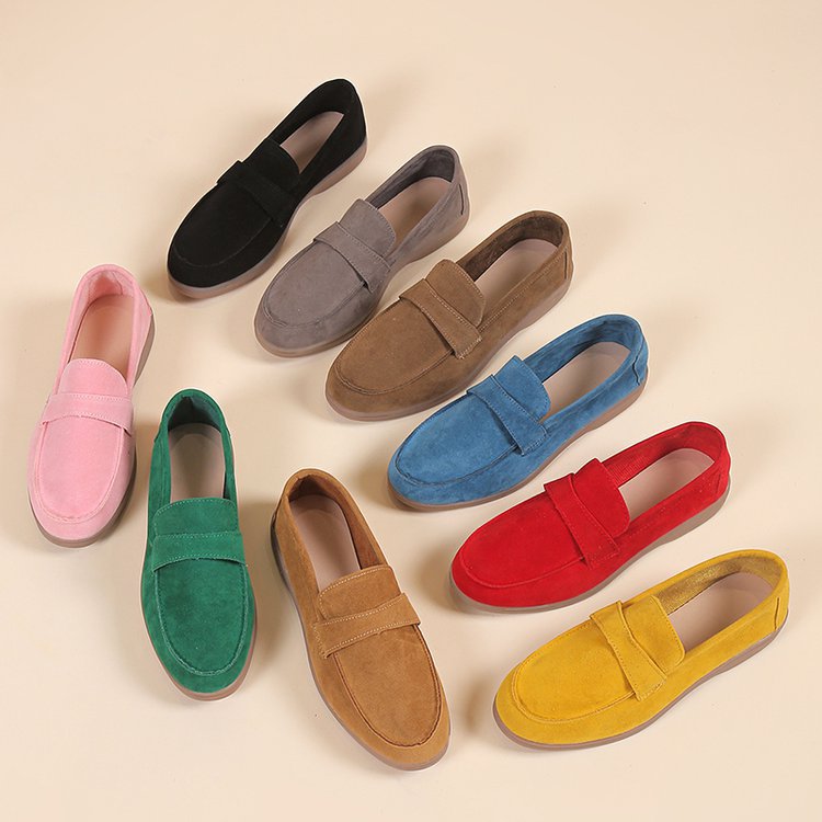 Casual Suede Loafer Flats
