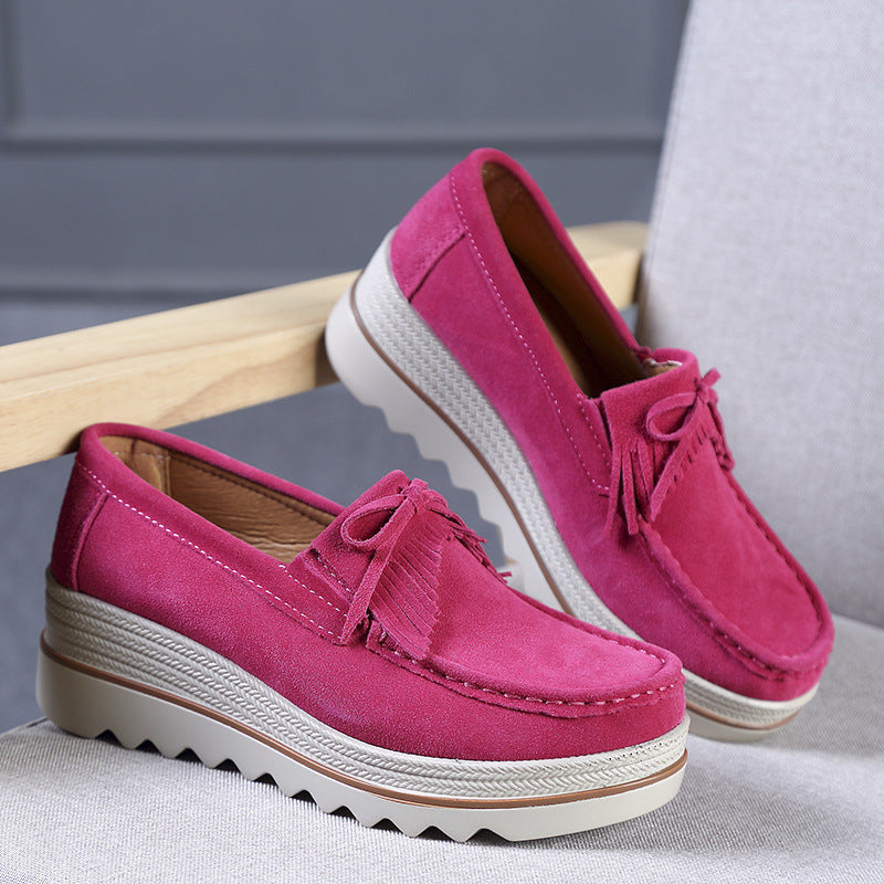 Casual Slope Heel Platform Wedges