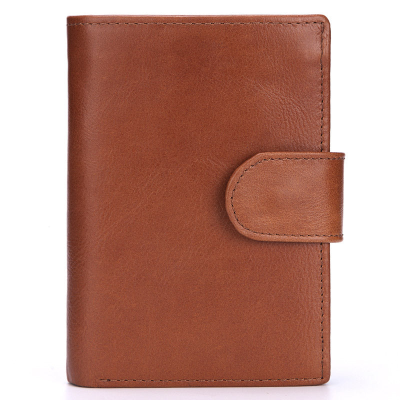 Men's Vintage Vertical Wallet