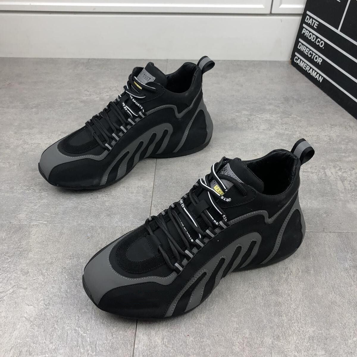 BKLYN Iridescent Panel Shoes