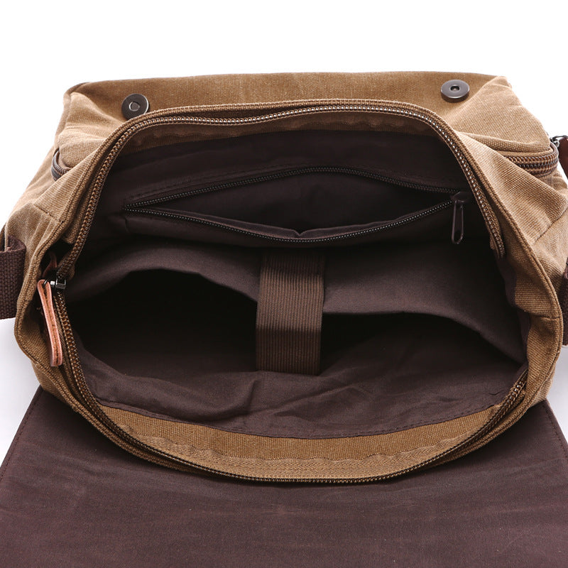Versatile Canvas Business Laptop Bag