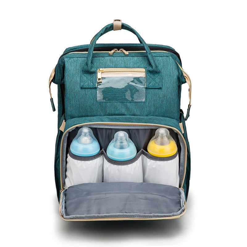 USB Charging Mommy Bed Backpack