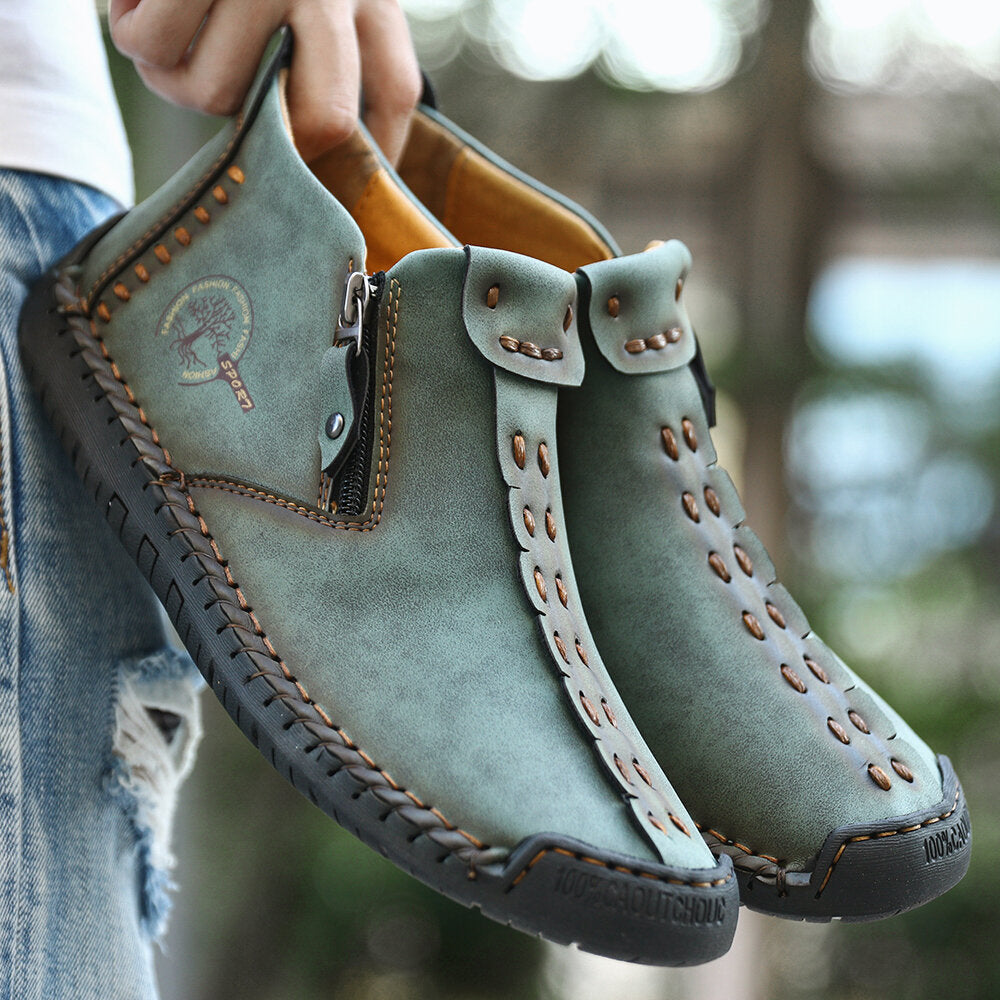 Men's Handmade Outdoor Leisure Boots