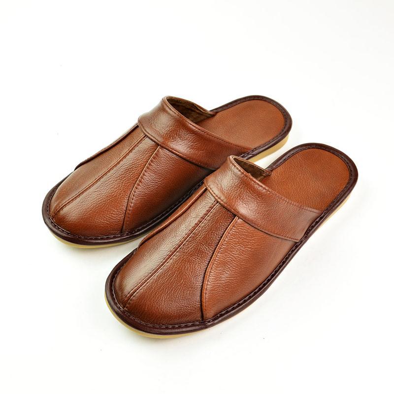 Cowhide Leather Sandals and Slippers