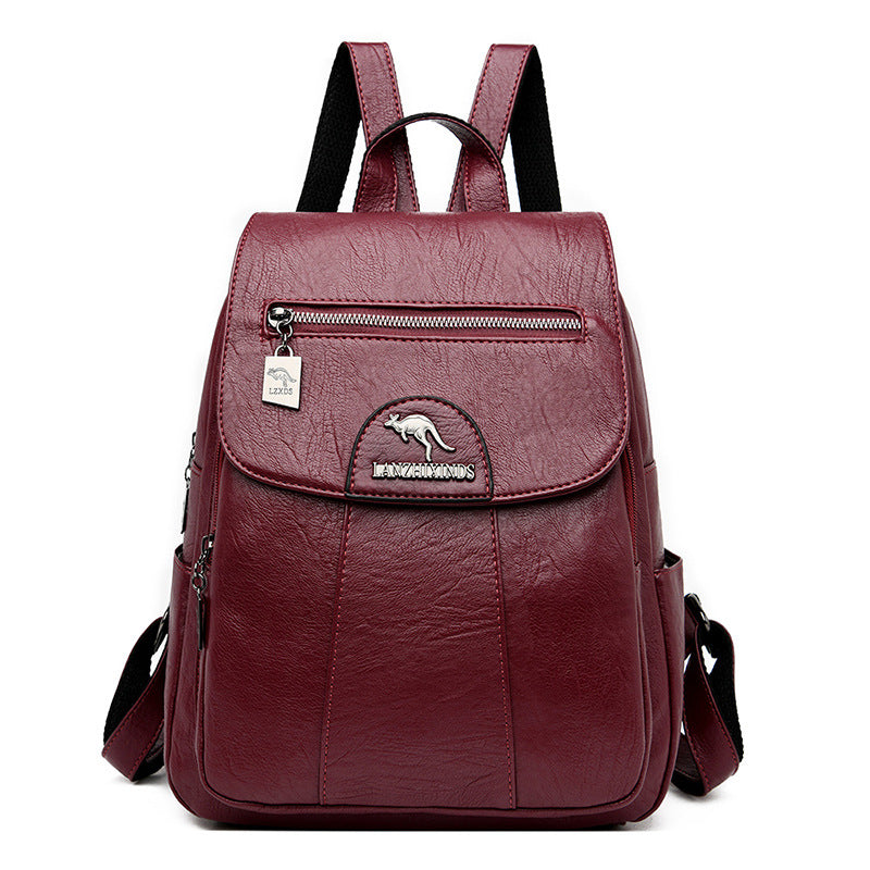 Women's Travel Backpack School Girl Student Washed