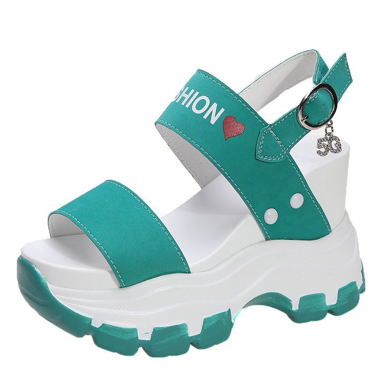 Women's Sponge Cake Thick Bottom Platform Wedges