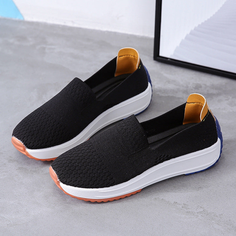 Women's Platform Casual Slip-On Shoes
