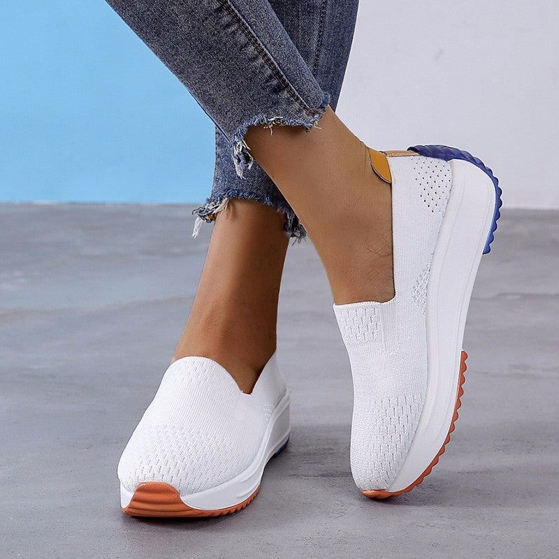 Women's Platform Casual Slip-On Shoes