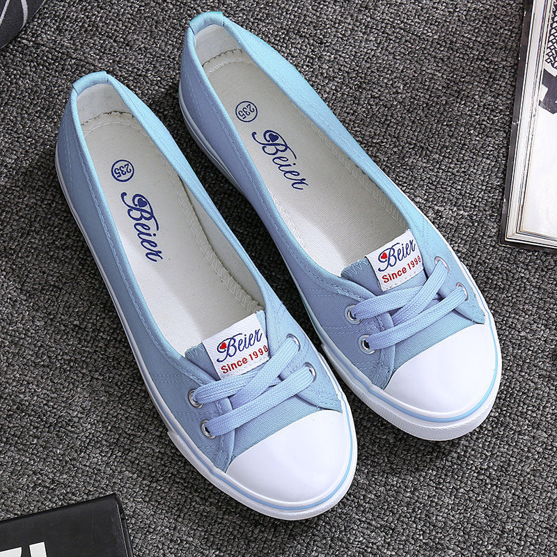 Women's Board Shoes Flat Pump Shoes