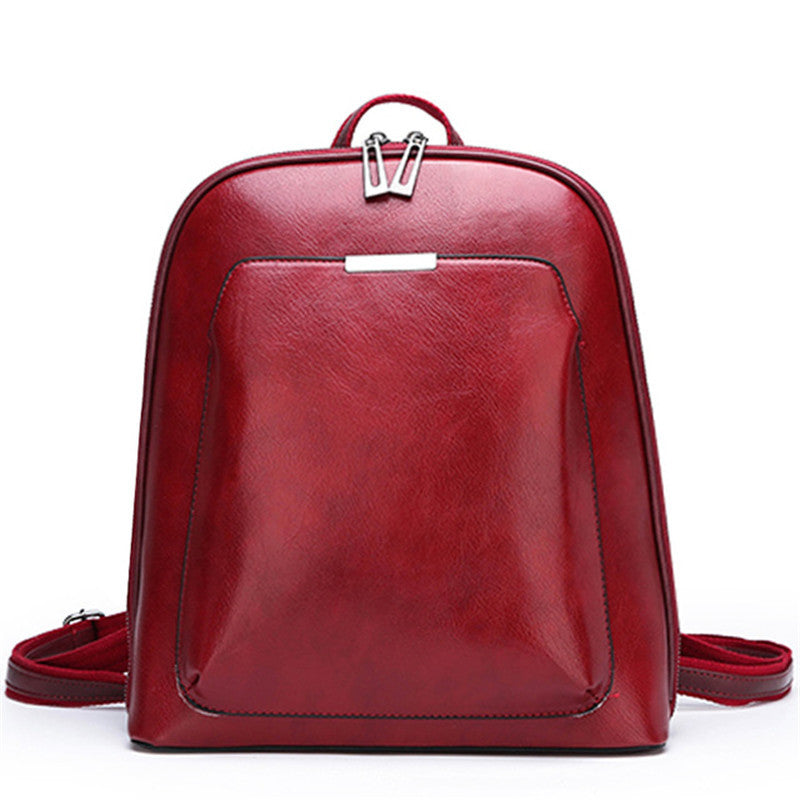 Women's Retro Style Soft Slouchy Messenger Backpack Messenger Backpack