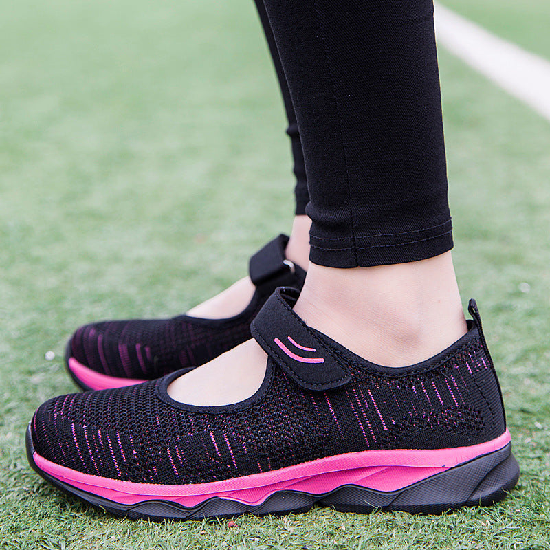 Women's Old Beijing Cloth Shallow Mouth Shoes