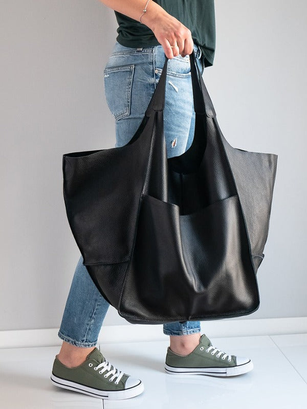 Women's Vintage Large Capacity Tote Handbag