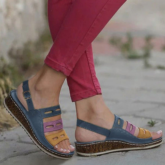 Women's Casual Slope Heel Sandals