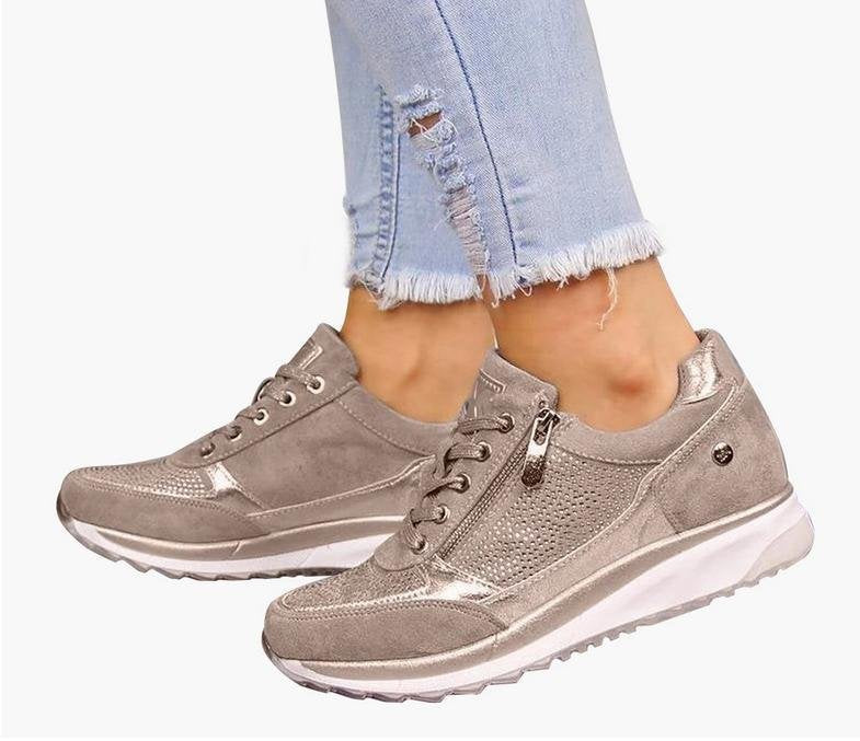 Casual Wedge Sneakers