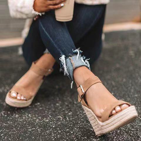 Women's Wedge Sandals High-Heel Shoes