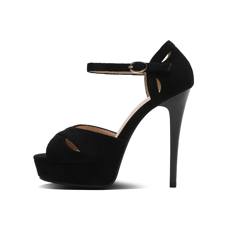 Women's Stiletto High-Heel Platform Shoes